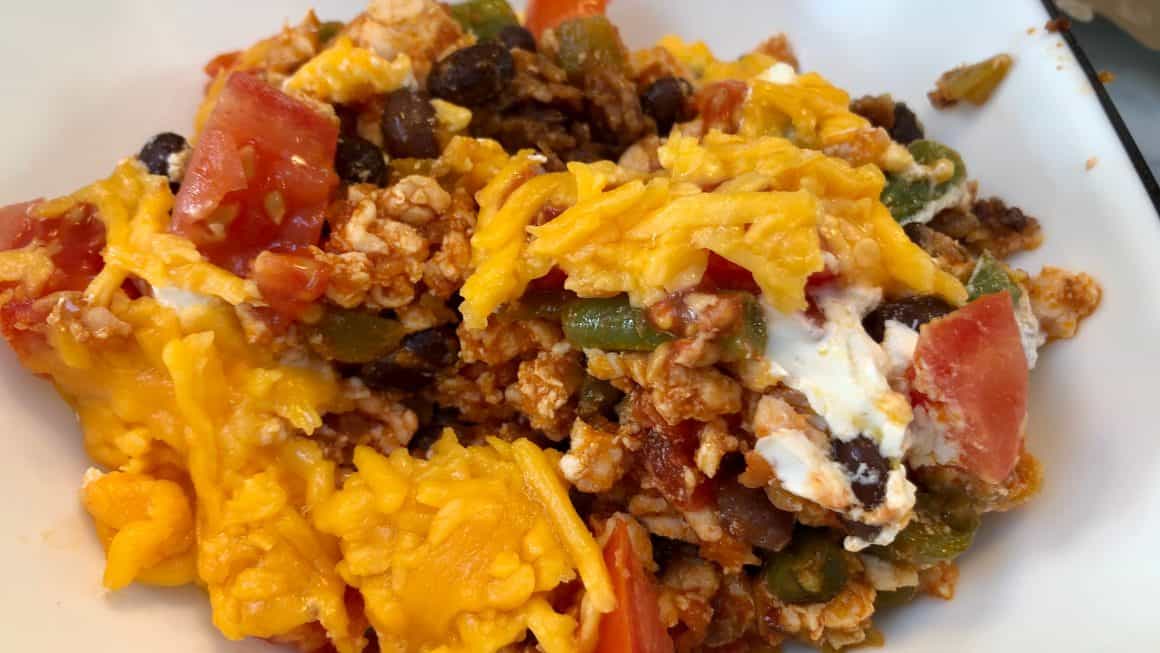 Mexican Casserole with Green Beans The Skinny Guinea