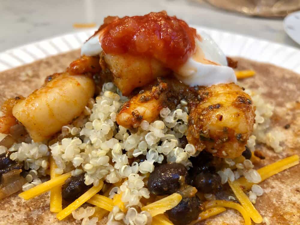 Shrimp tacos