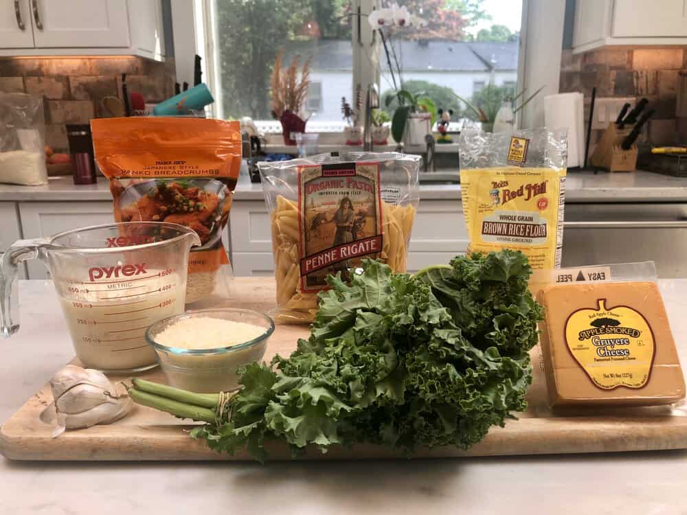 Baked Penne Pasta and Kale - The Skinny Guinea