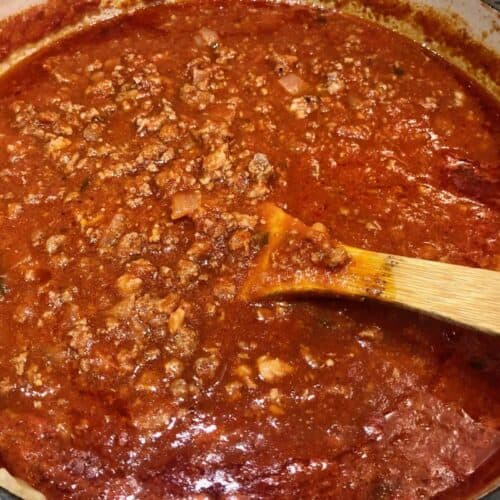 Italian meat sauce
