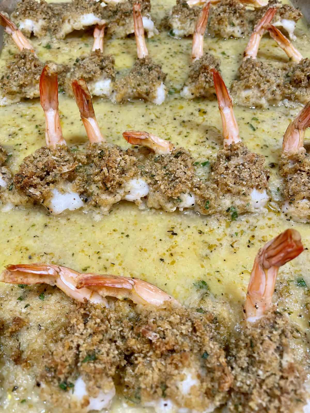 Shrimp Oreganata (Italian family recipe) The Skinny Guinea