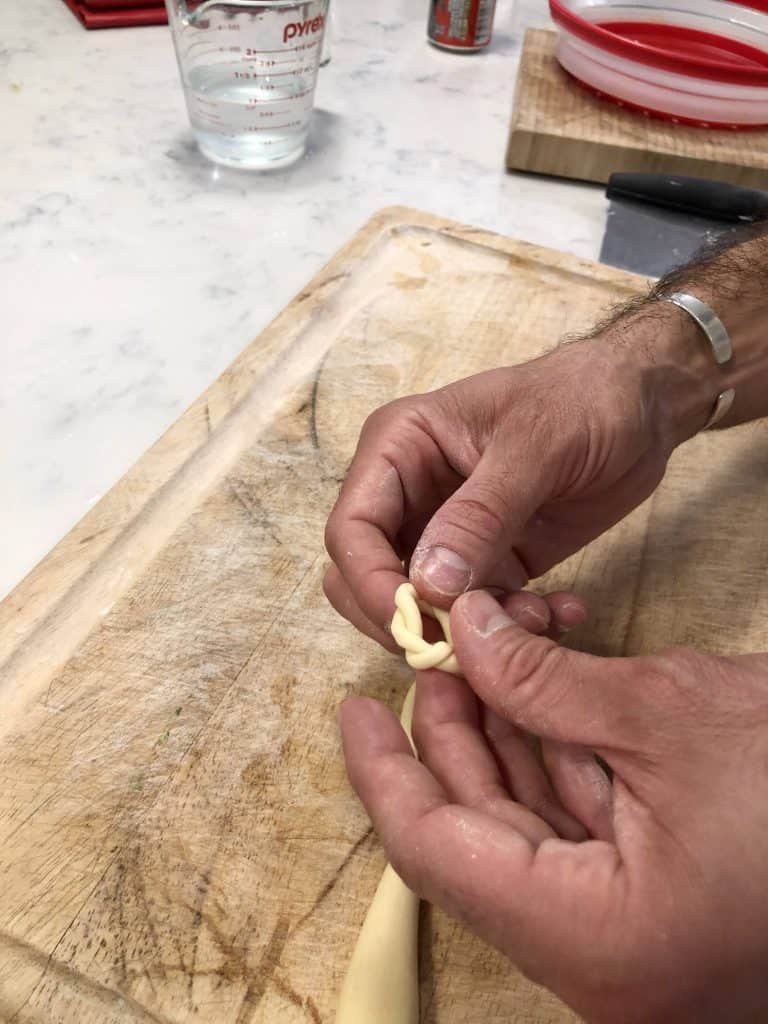 fresh pasta making