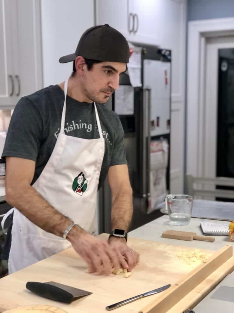 fresh pasta making