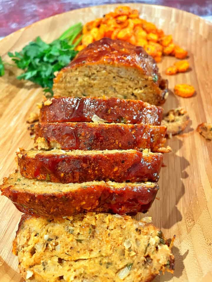 Chicken Meatloaf with BBQ Sauce The Skinny Guinea