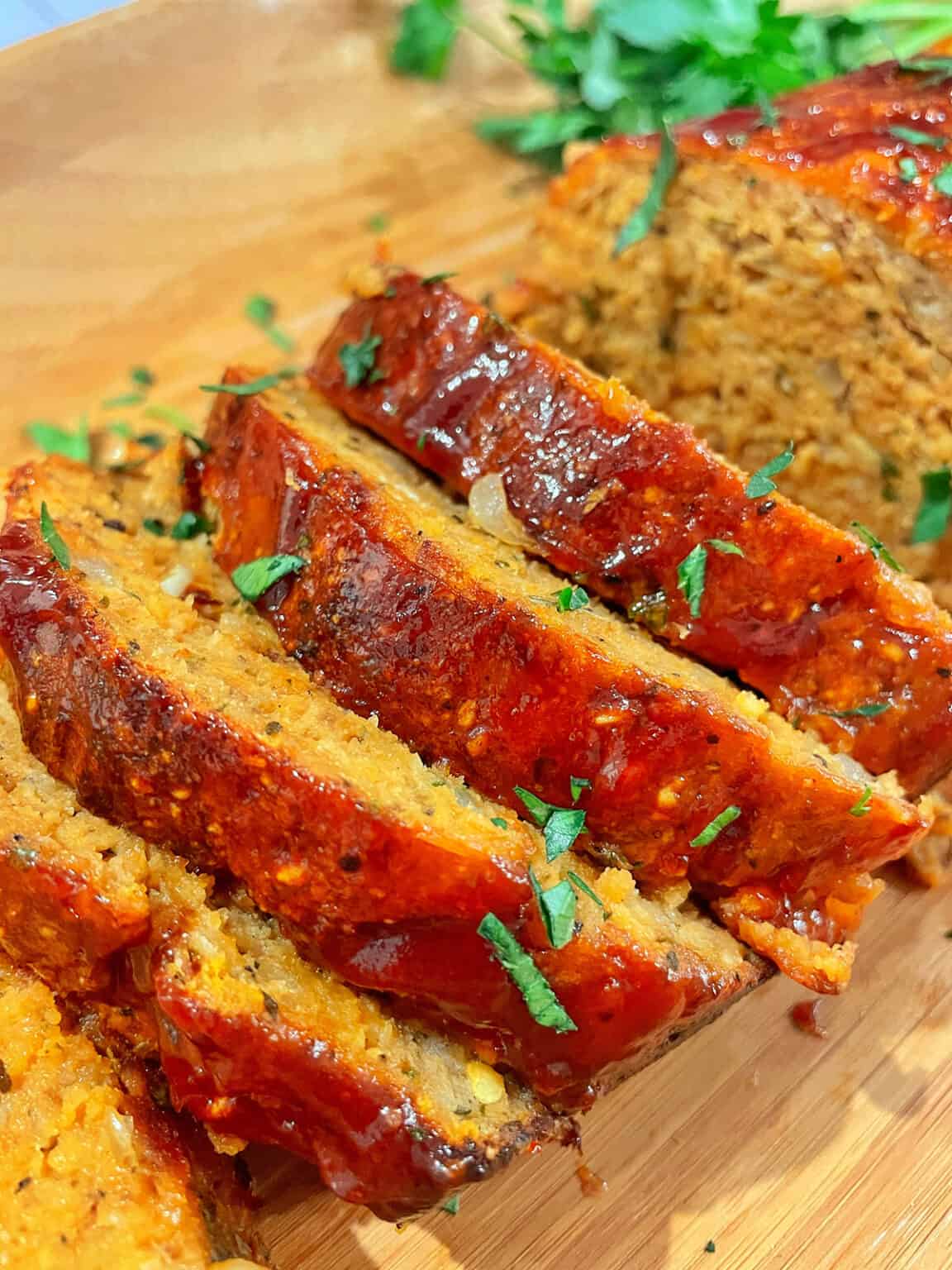 Chicken Meatloaf with BBQ Sauce The Skinny Guinea